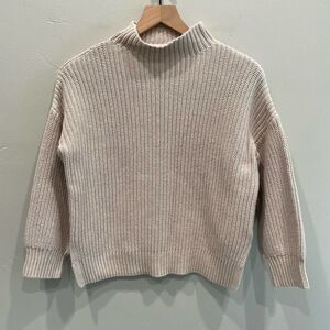 Cupcakes and Cashmere Ribbed Knit Tan Sweater - Size: XS